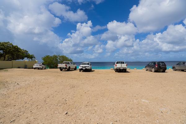 Aan de linkerkant van de parkeerplaats staat er een boom, hier zit ik samen met mijn vriendin geregeld in de schaduw. Heerlijk om tot rust te komen.